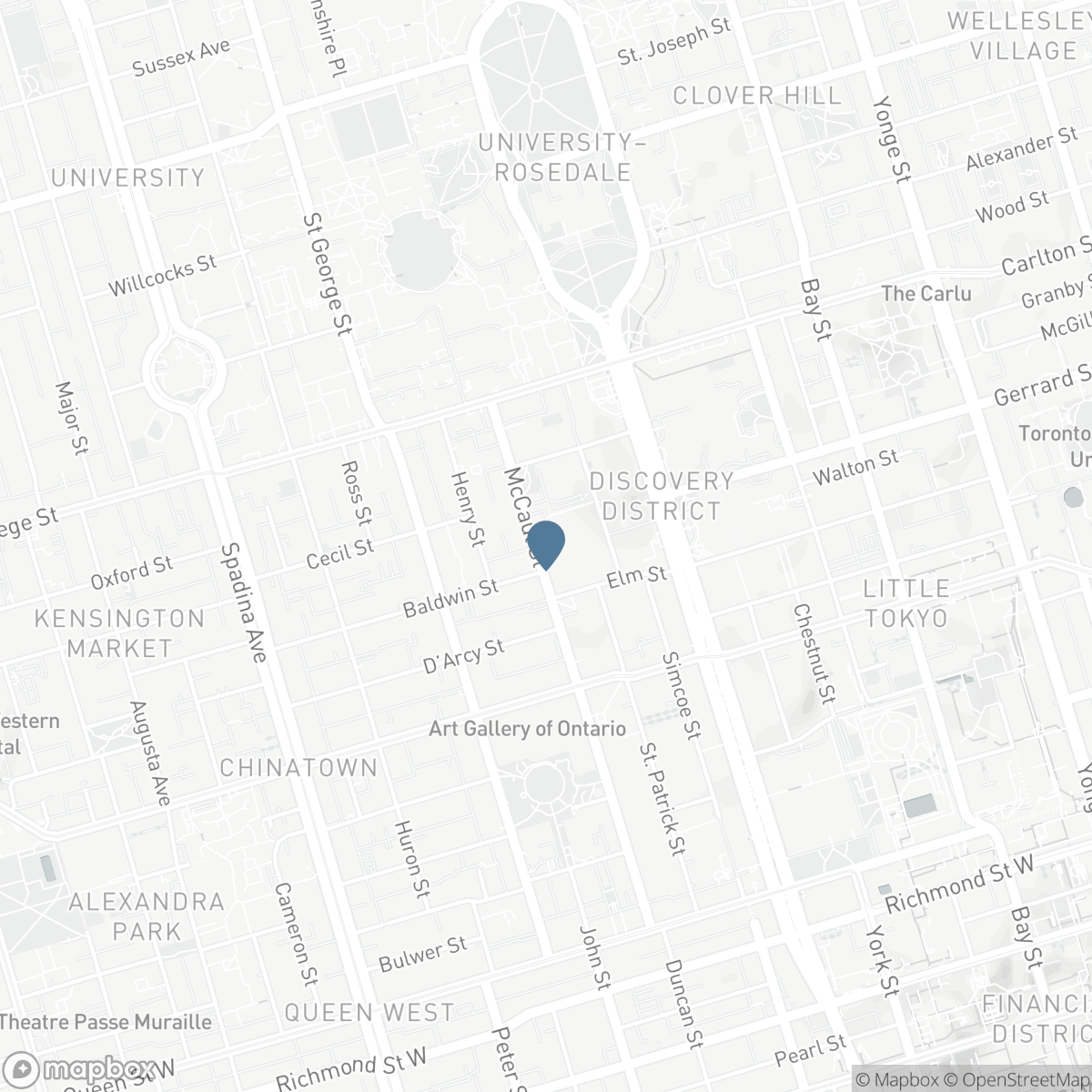 315 - 195 MCCAUL STREET, Toronto, Ontario M5T 0E5
